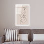 Wallity Cuadro Decorativo de Vidrio Templado Multicolor 30 x 45 cm